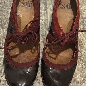 Sofft comfy padded heels size 8.5 that retail for $150. Minor blemishes on heels